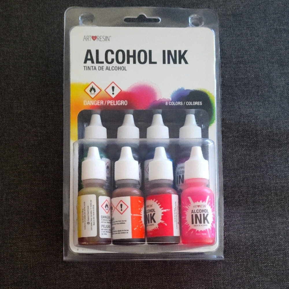 Alcohol Ink Set - Vibrant Colors
